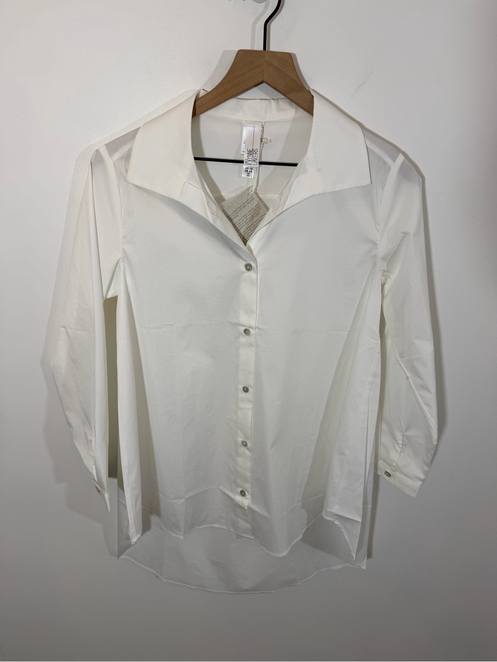 NWT Marla Wynne Layers Button Down shirt | Size XS